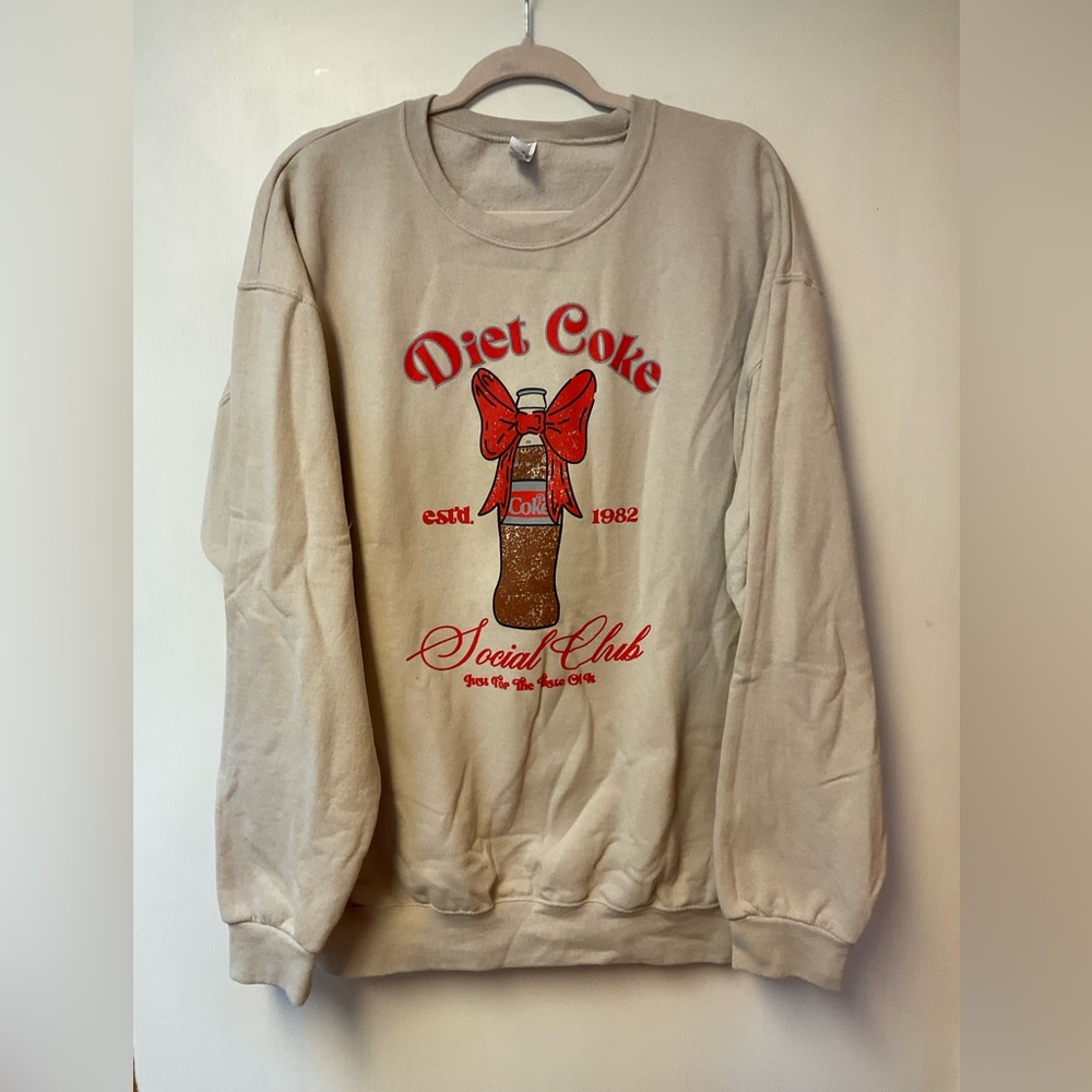 Diet Coke Design Sweatshirt